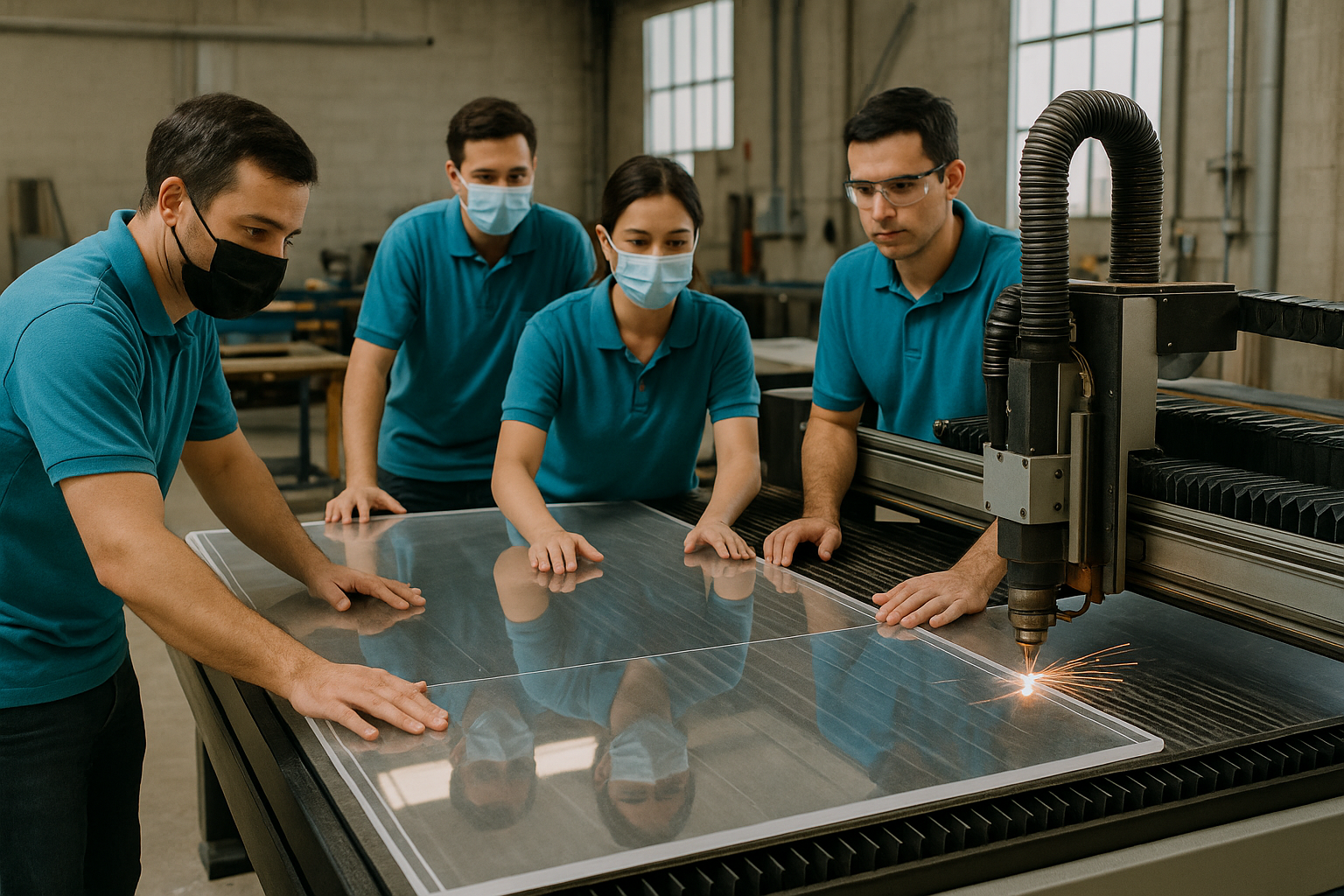 Tim Kami Custom Akrilik